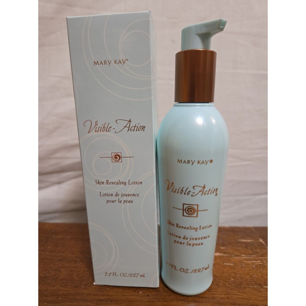 Mary Kay Visible Action Skin Revealing Lotion 7.7 oz Alpha Hydroxy Body Care Lar